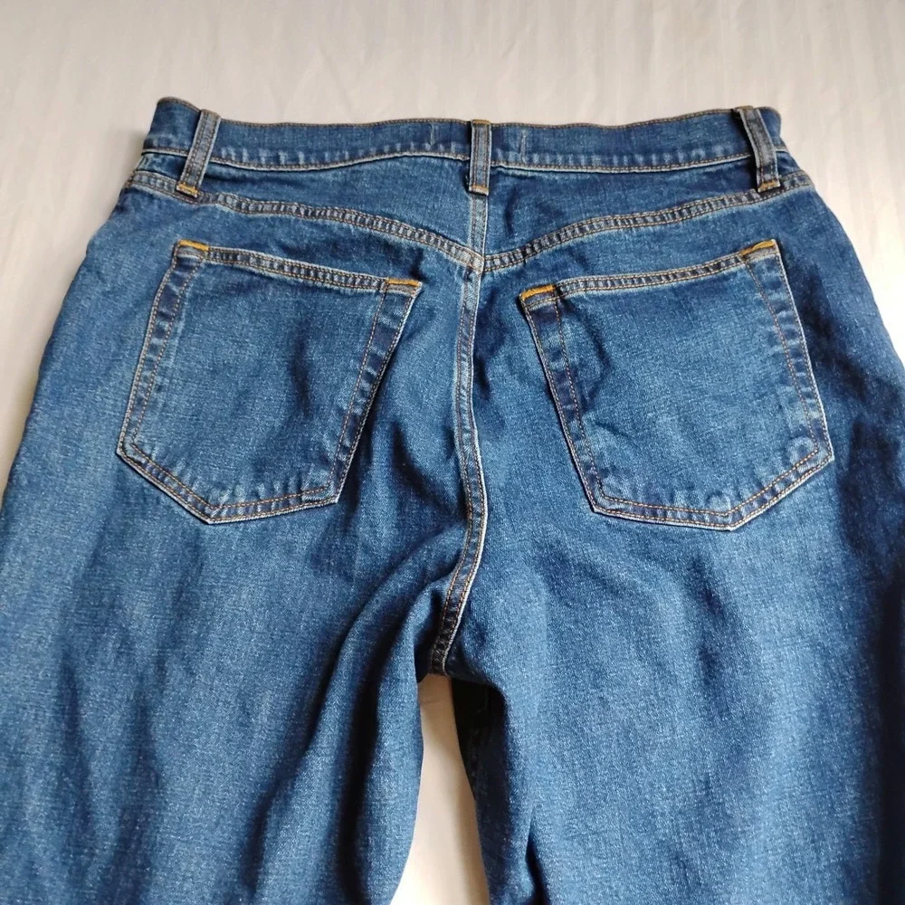 Abercrombie & Fitch Blue Ankle Jeans - Picture 12 of 13